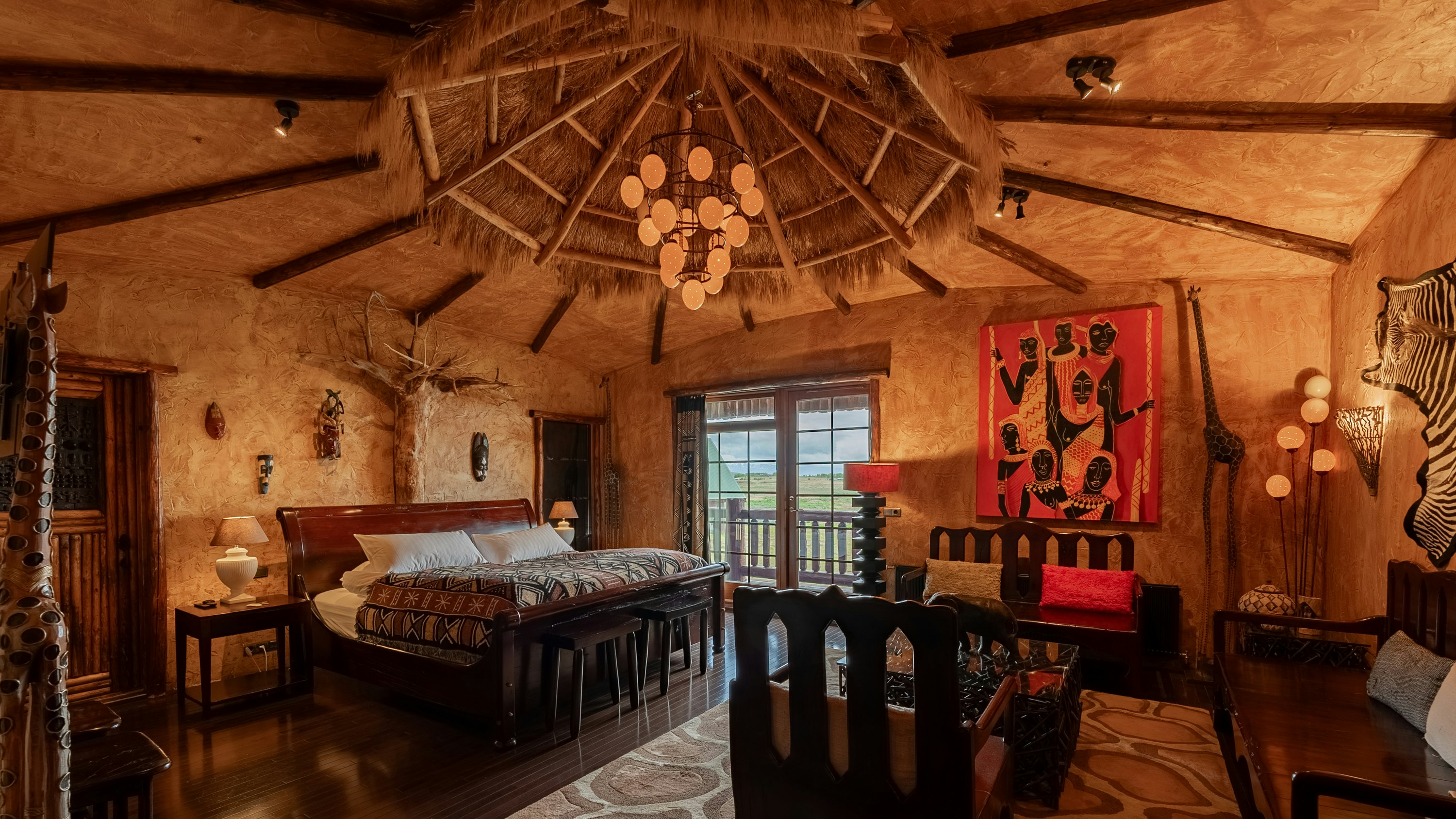 Africa Master Suite - Bedroom