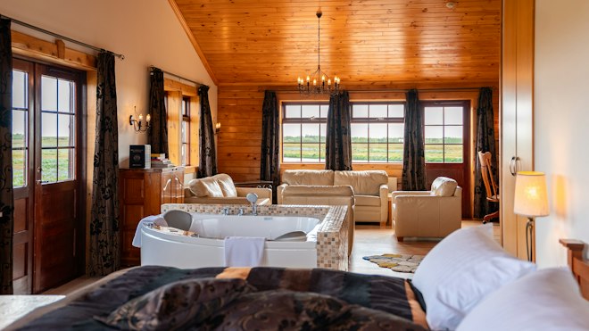 Master Suite - Bedroom & Living Area