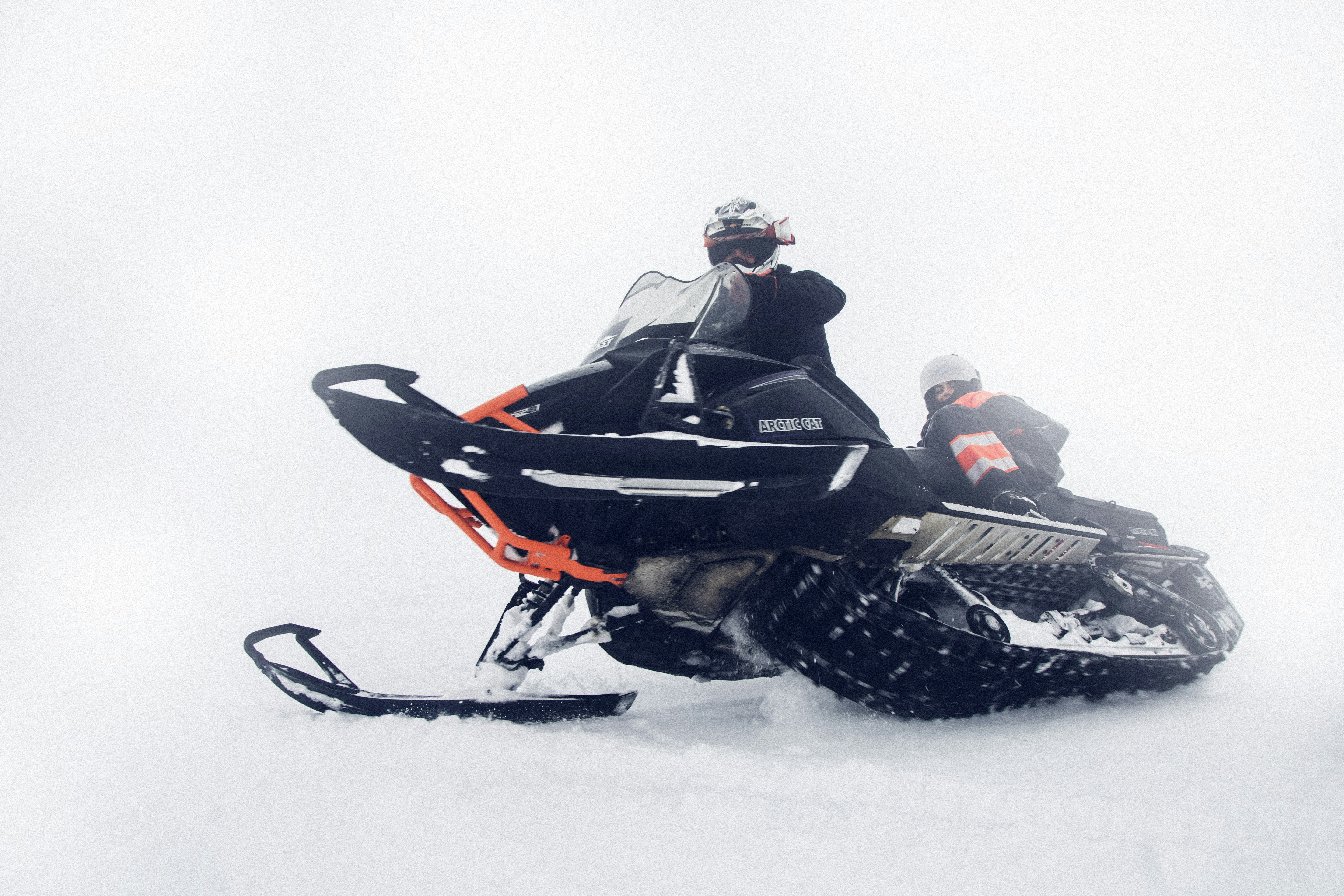 Snowmobiling