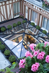 Glass roof
