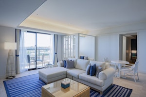 Deluxe Suite One Bedroom Living Room