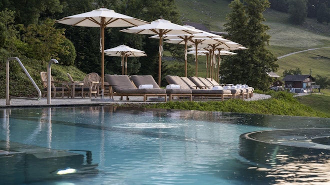 Outdoor Spa Area