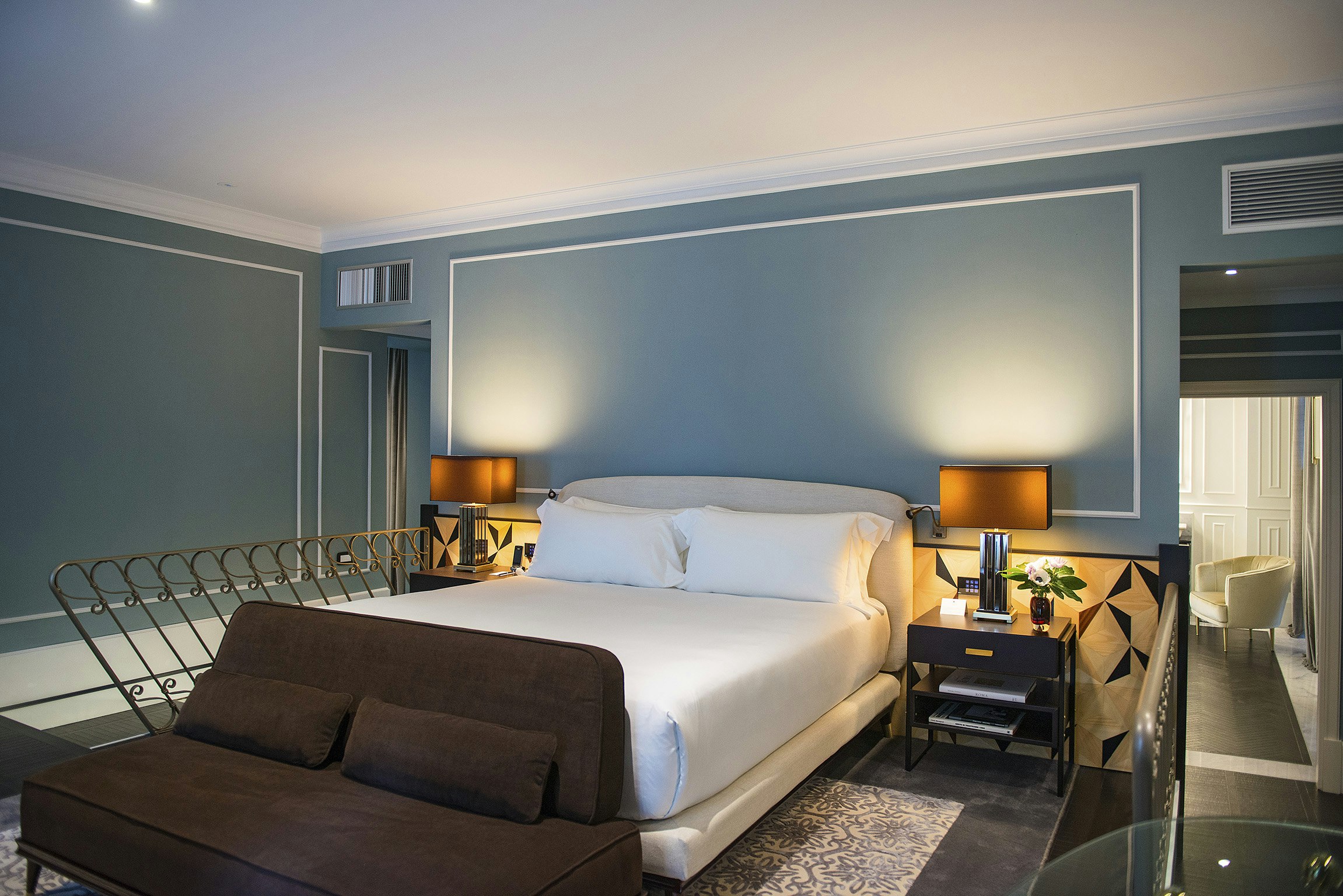 Borghese Terrace Suite Garden - Bedroom