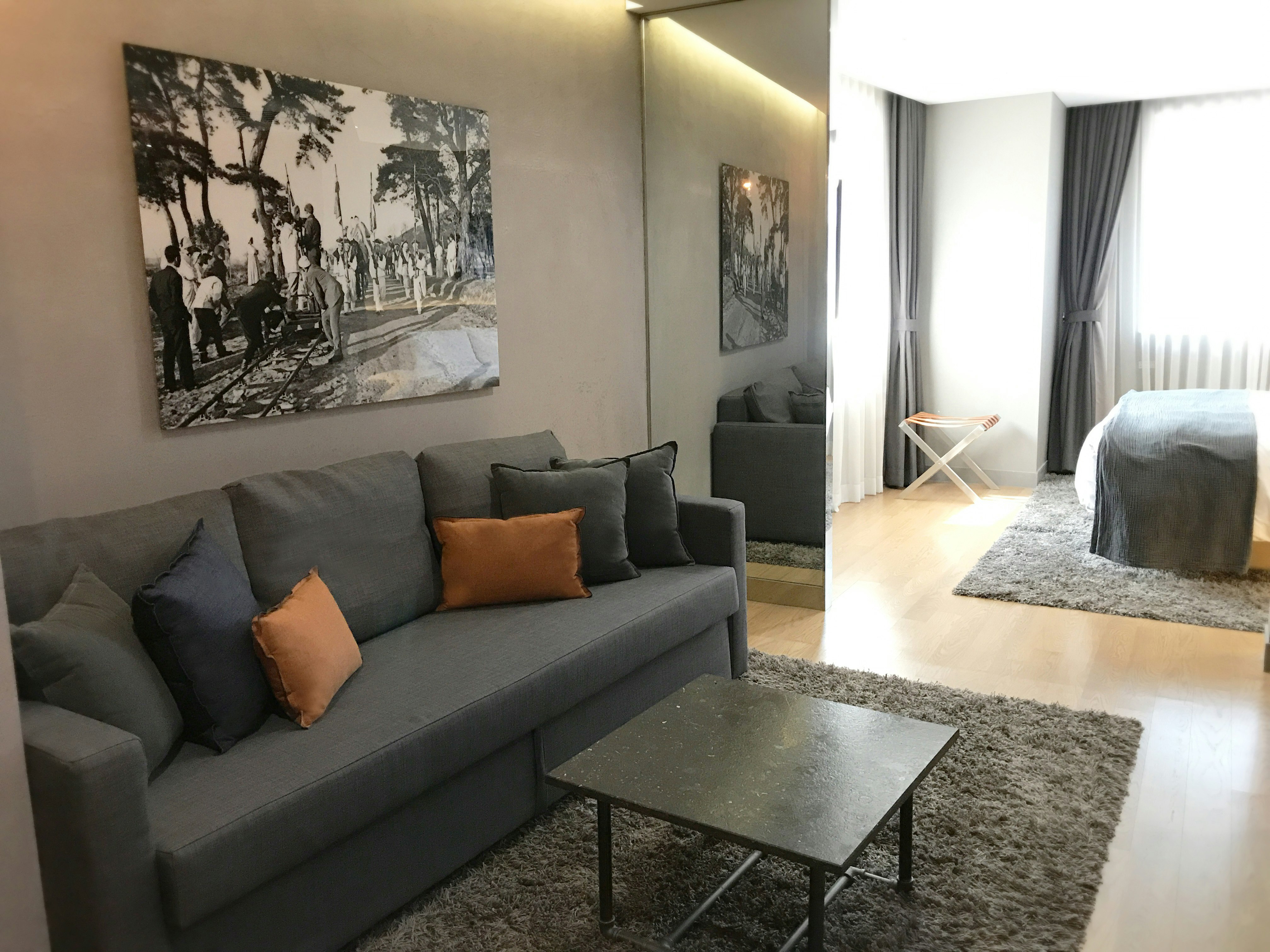 Corner Suite with Sofabed - Living Area