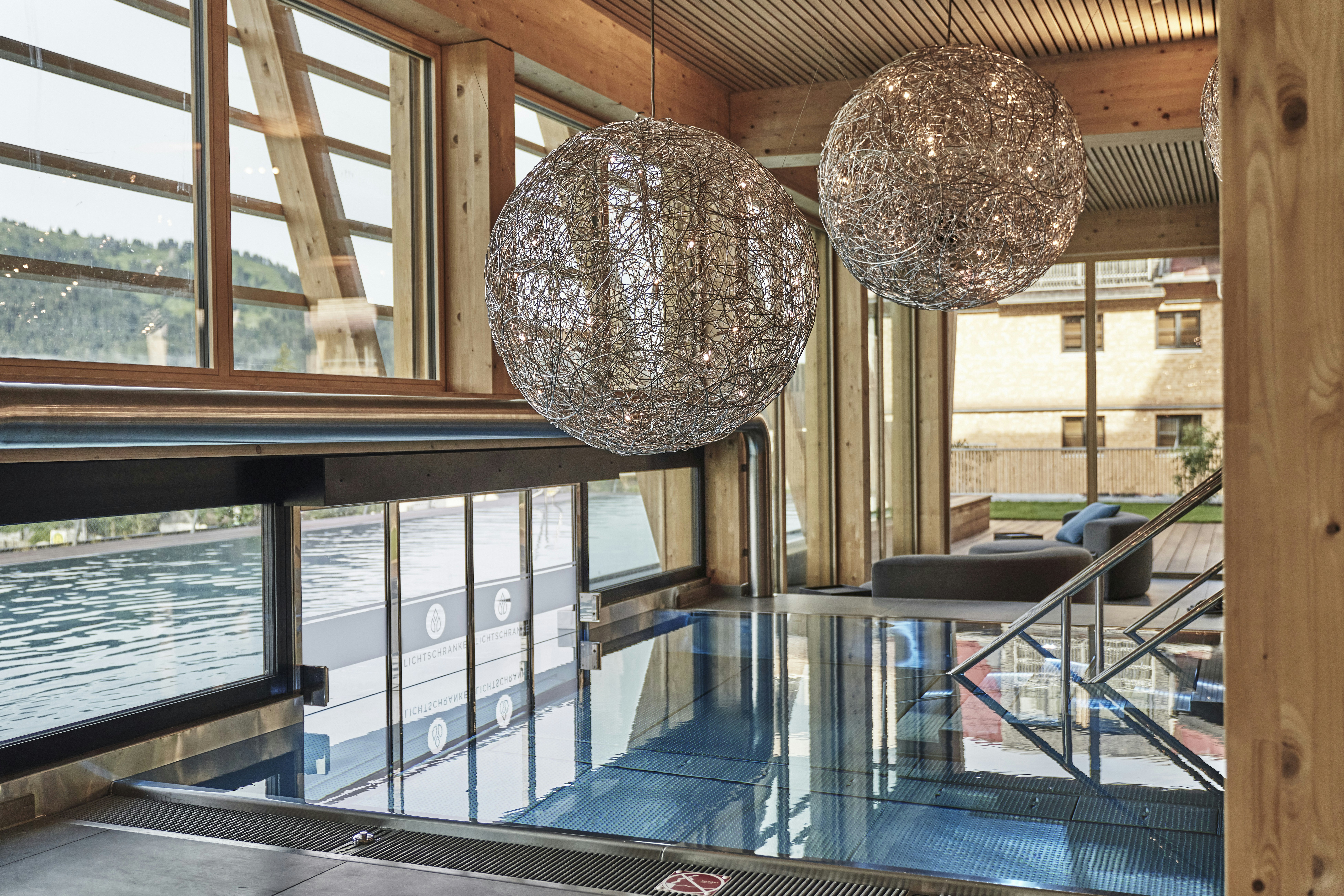 Mountain Spring Spa Pool Area