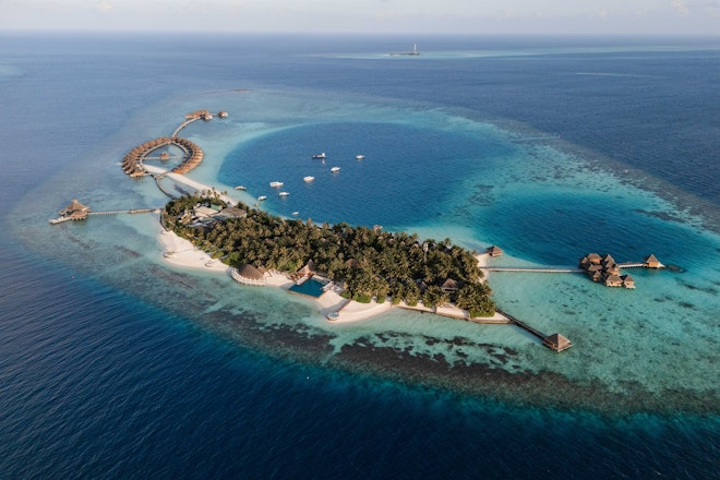 Huvafen Fushi Maldives - Aerial
