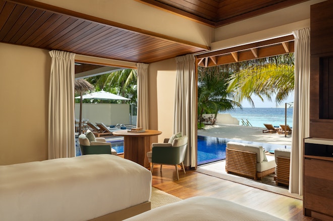 Three Bedroom Beach Pavilion with Pool