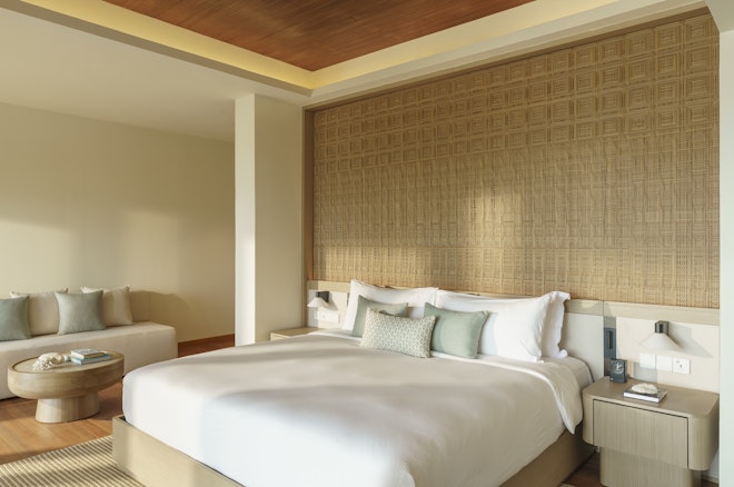 Two Bedroom Beach House with Pool - Bedroom