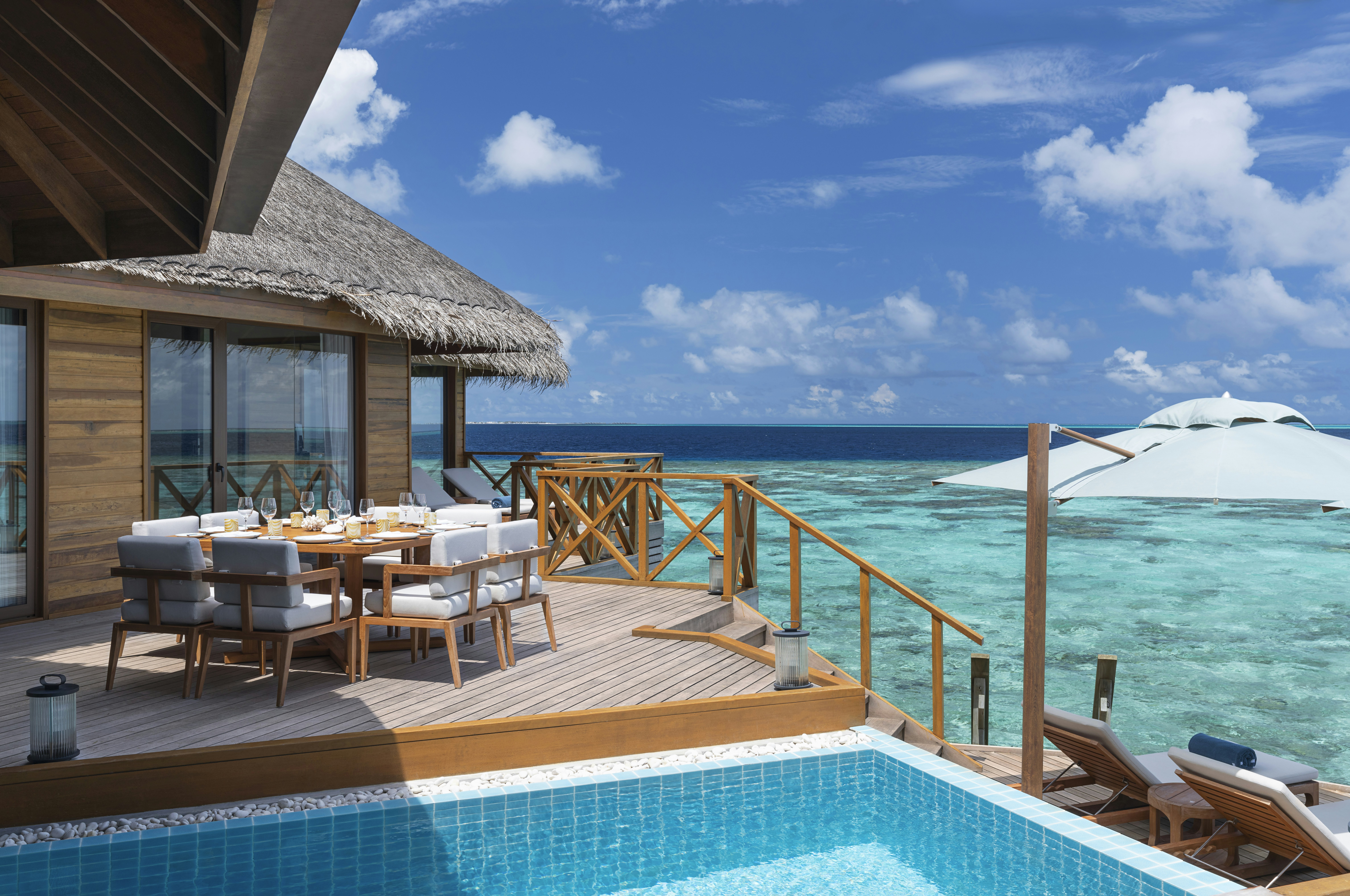 Two Bedroom Ocean Pavilion with Indoor-Outdoor Pool