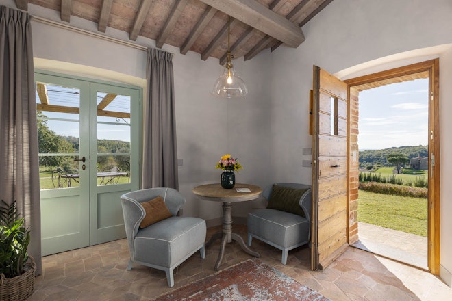 Deluxe Patio - Living Area