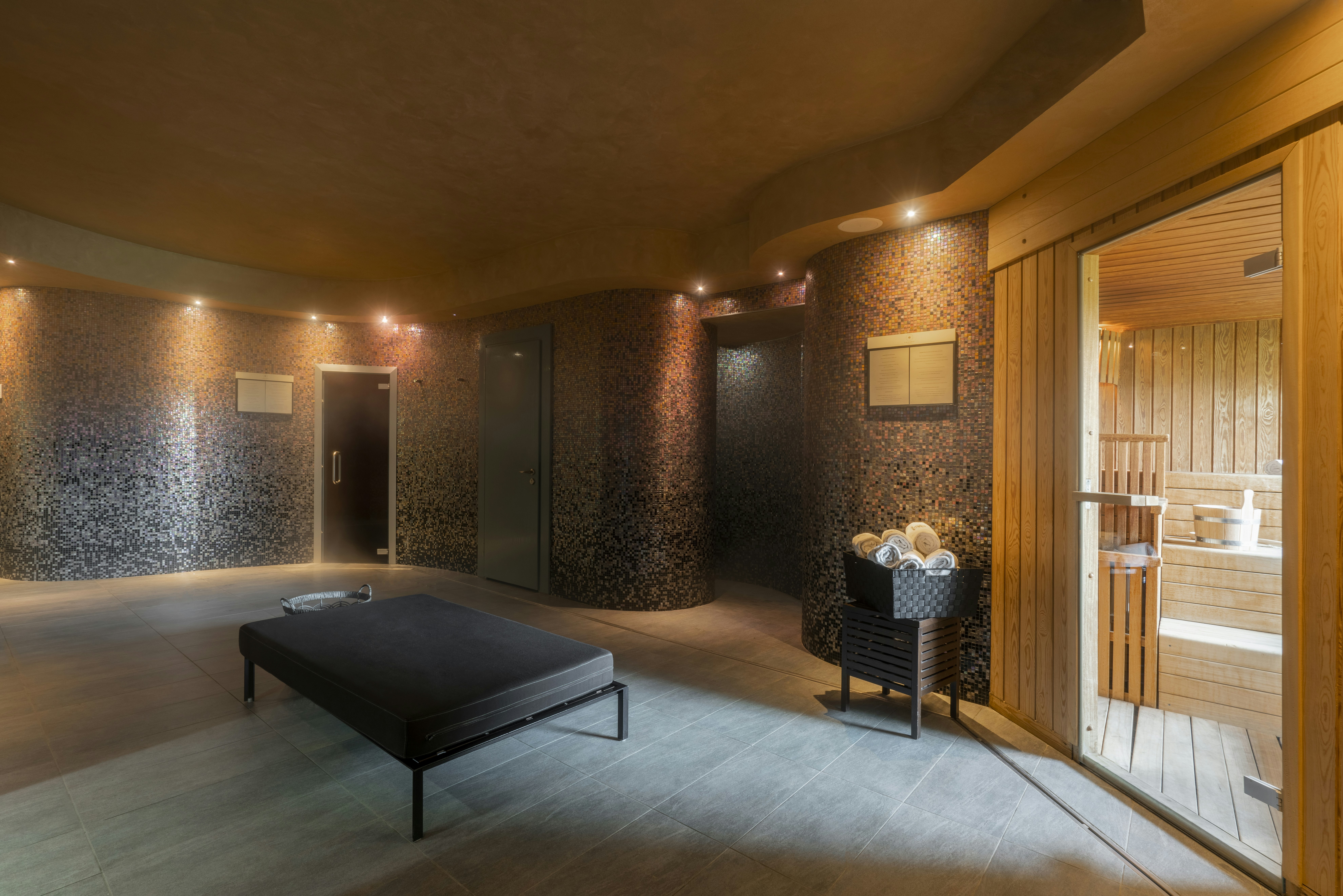 La Sovrana Spa - Sauna Entrance