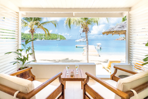 Beach Cabana - Private Deck
