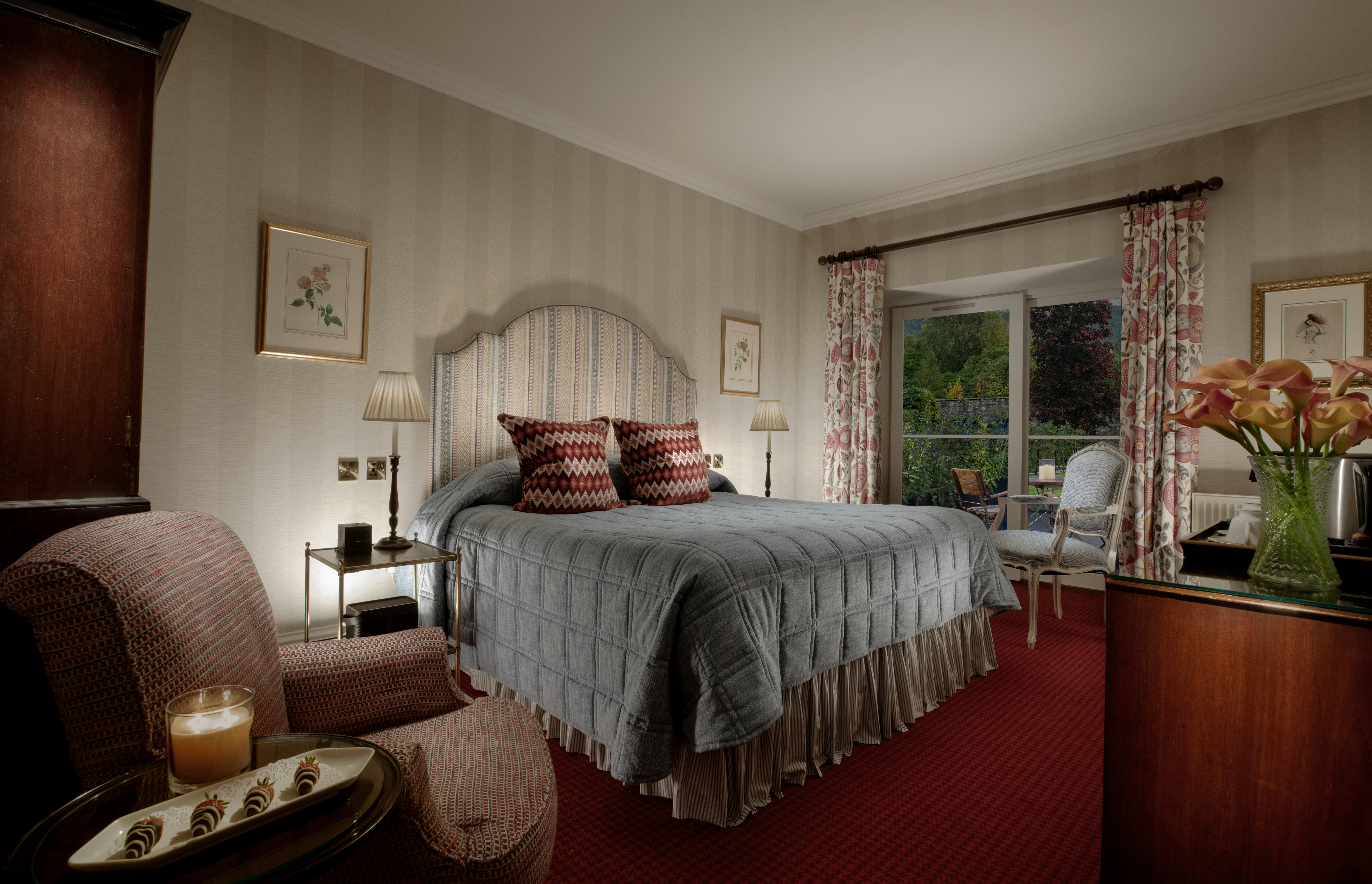 Small Walled Garden Room