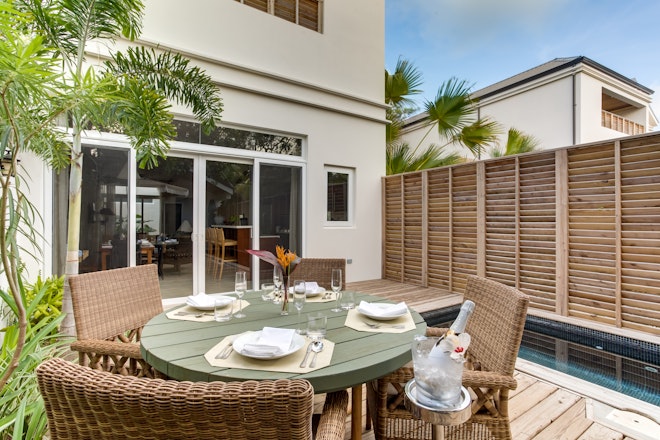 Two Bedroom Beachfront Villa - Sundeck