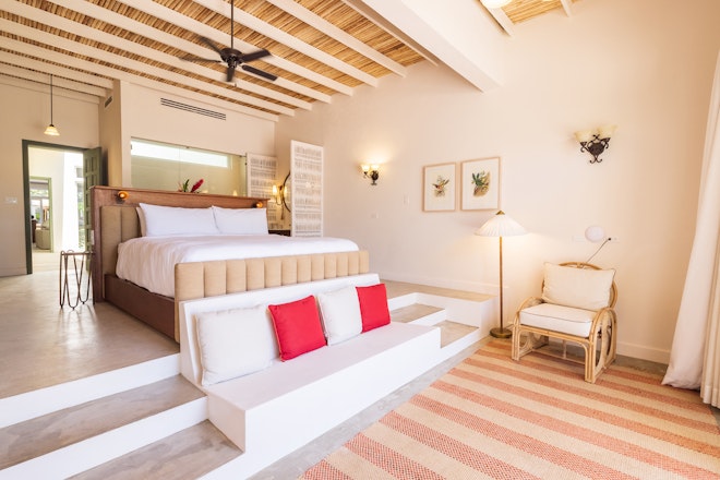 Beachfront Villa - Bedroom