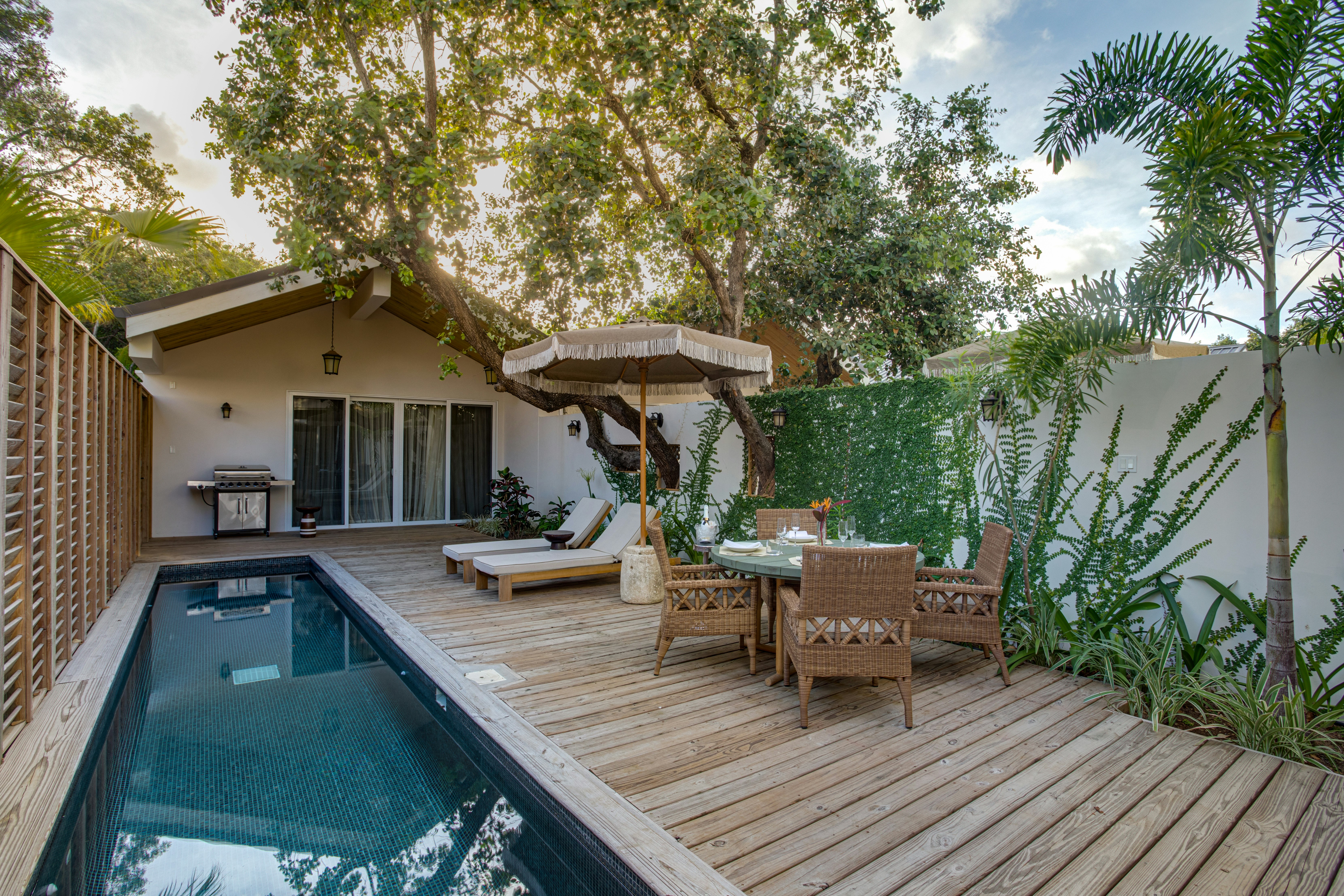 Beachfront Villa - Pool