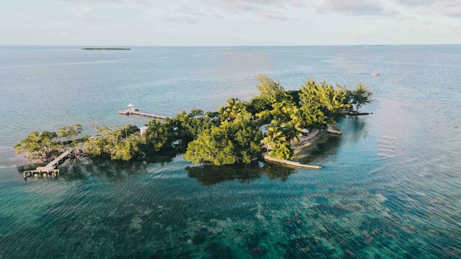 12 Coral Caye - Aerial View