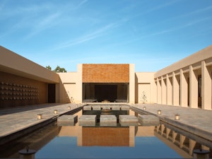 Main Courtyard Water View