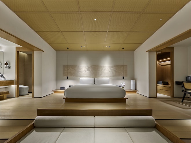 Courtyard Suite - Bedroom