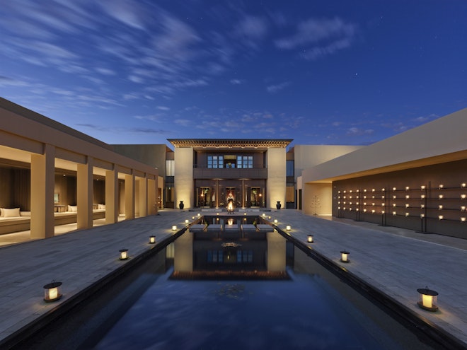 Hotel Main Courtyard