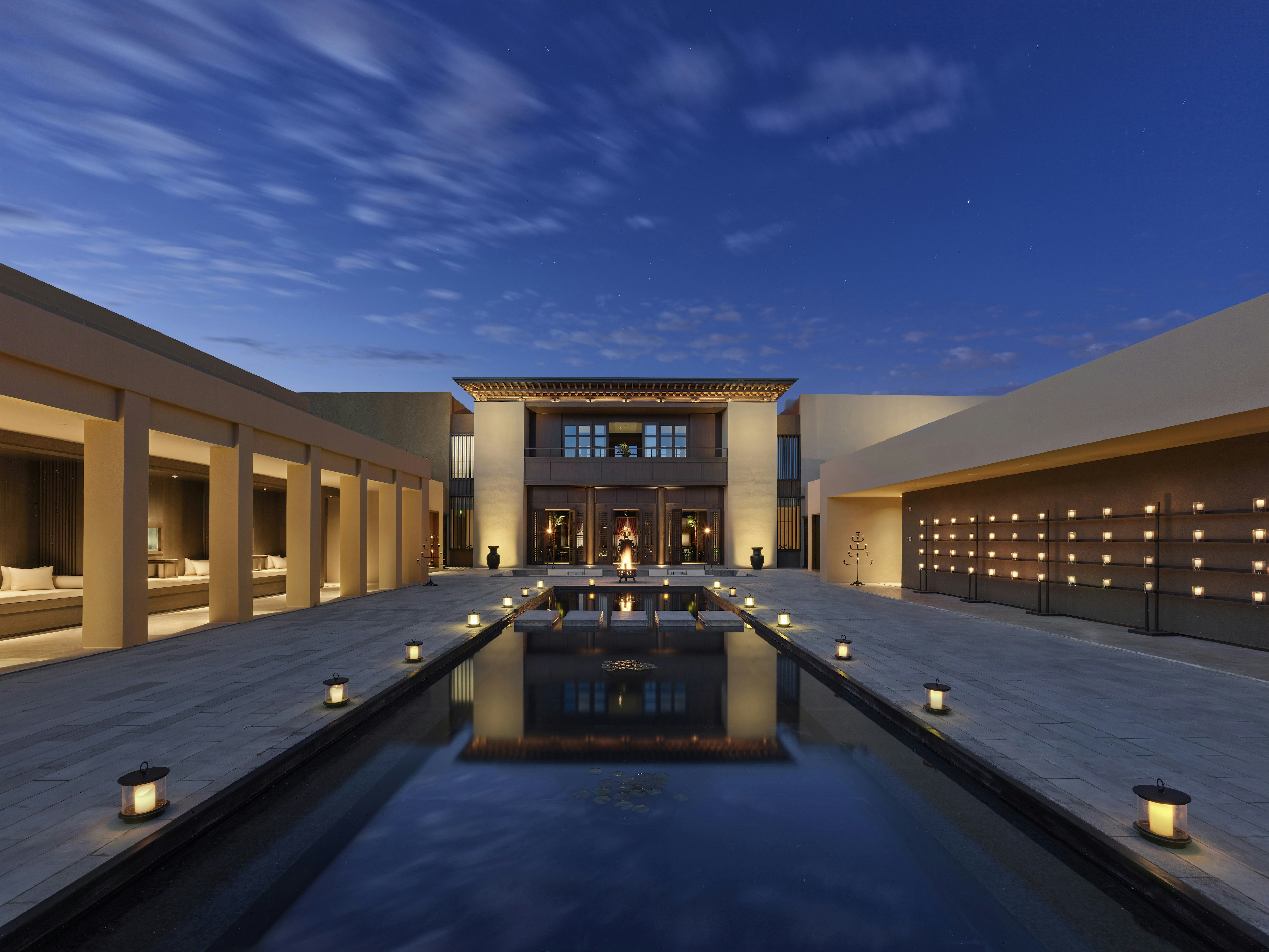 Hotel Main Courtyard