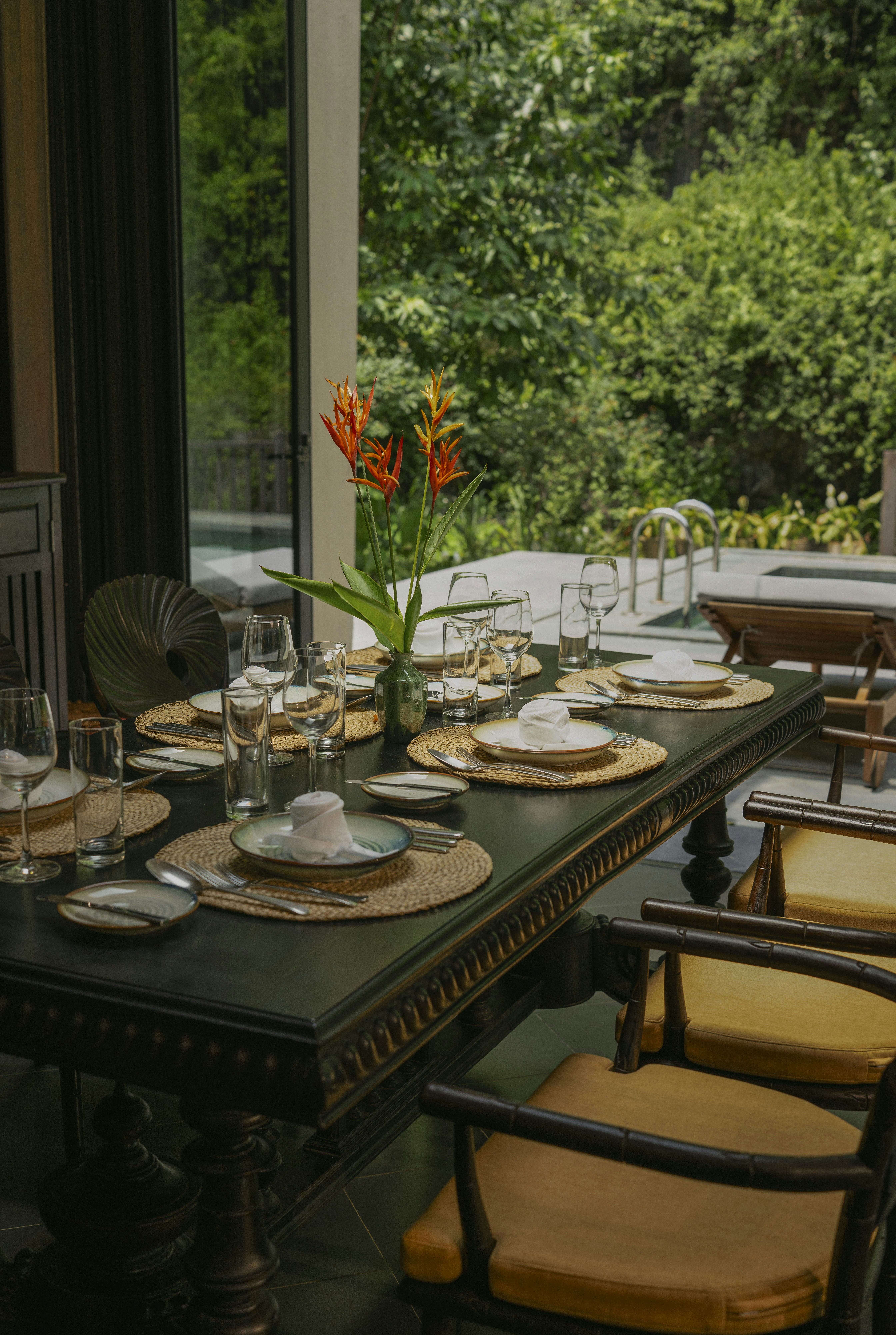 Jiva Hoa Lu House - Dining Area