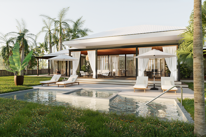 One Bedroom Premier Villa - Pool