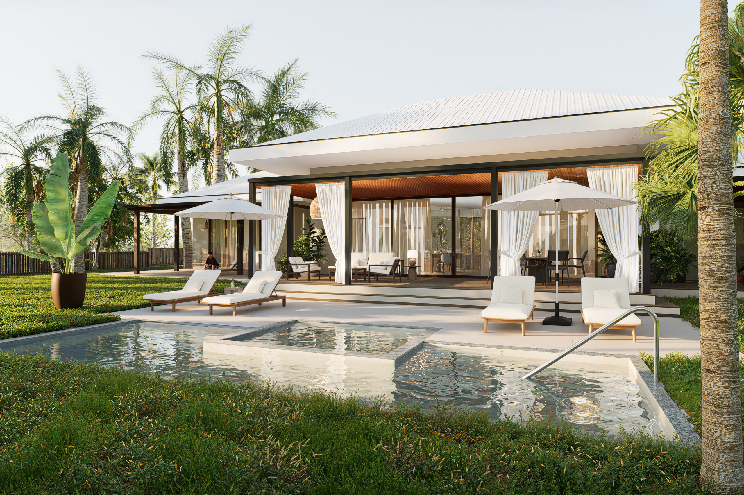 One Bedroom Premier Villa - Pool