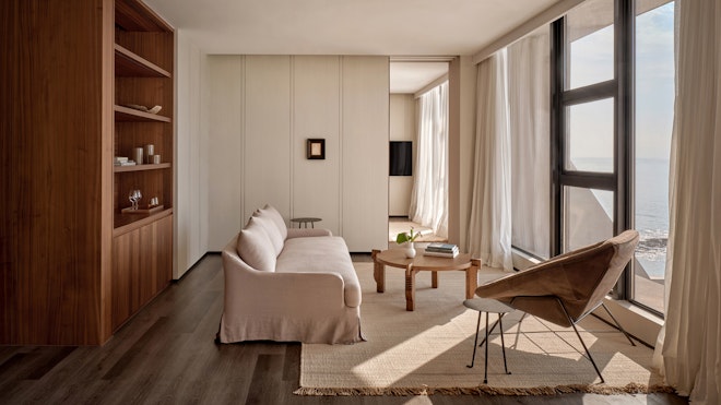 Sea View Suite - Living Area