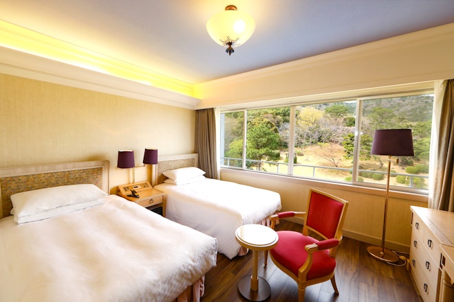 Garden View Twin (Smoking) - Bedroom