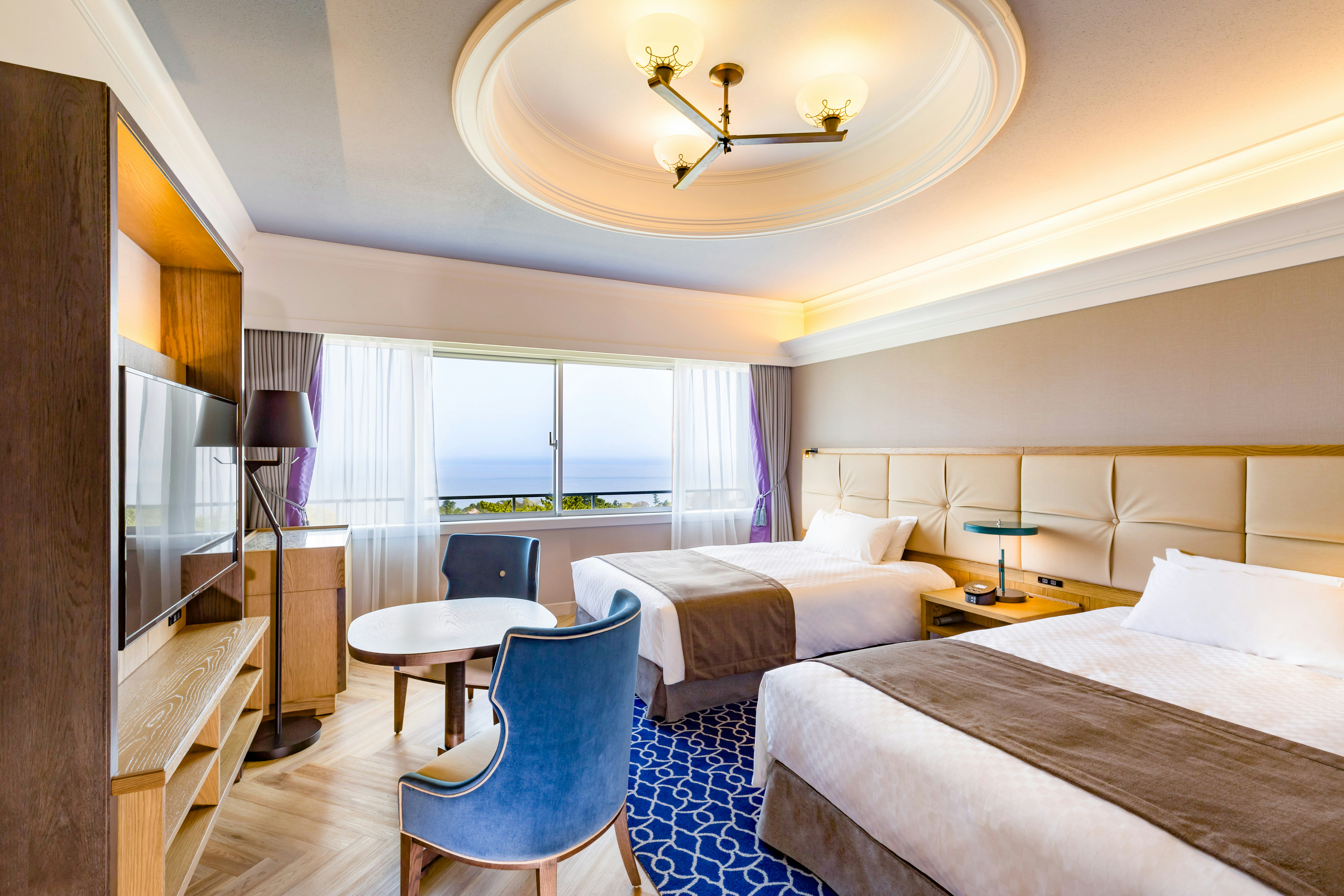 Ocean View Executive Twin - Bedroom