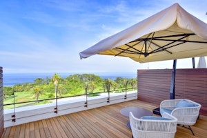 Main Building Ocean View Premium Twin - Terrace
