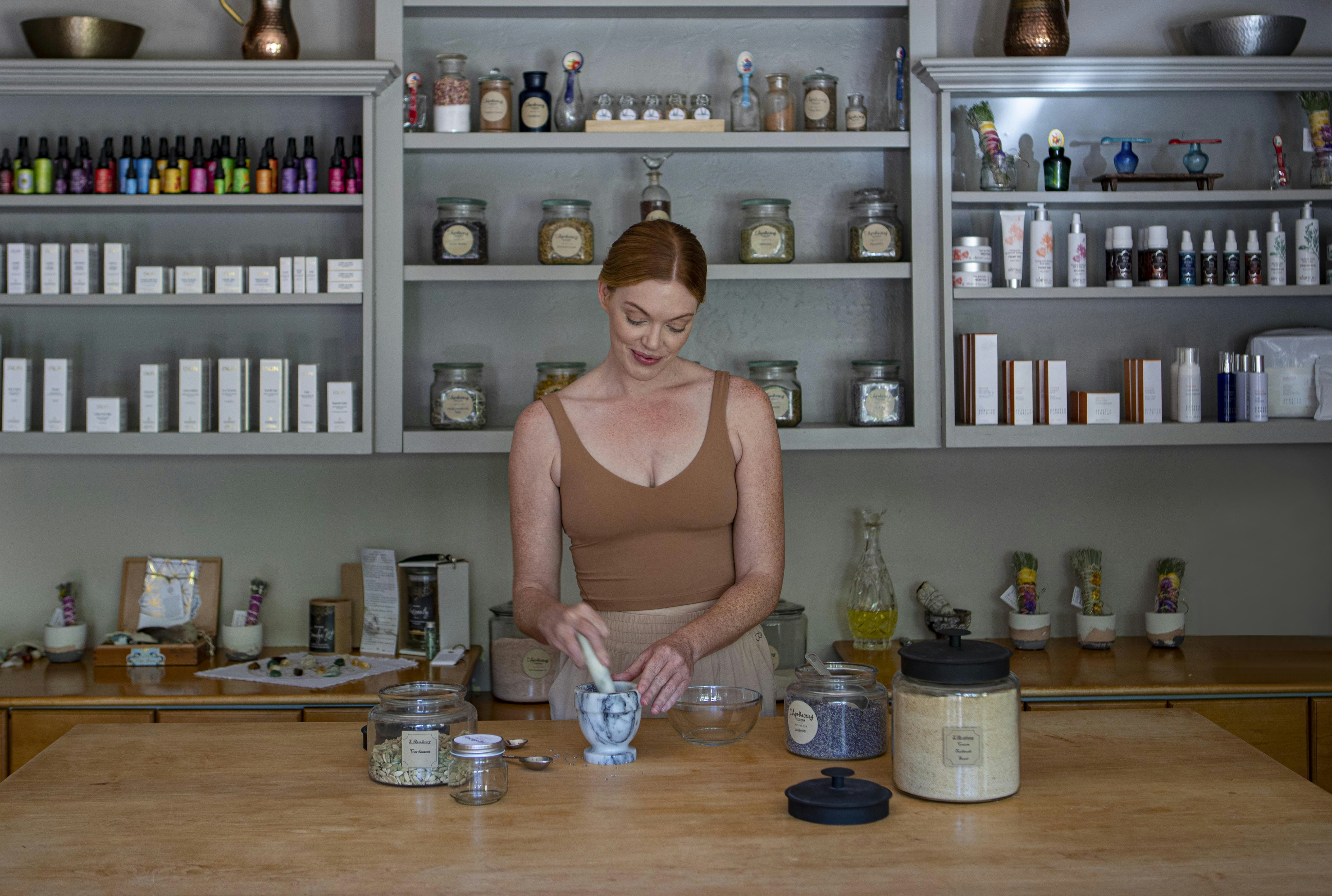 L'Apothecary Spa Blending Station