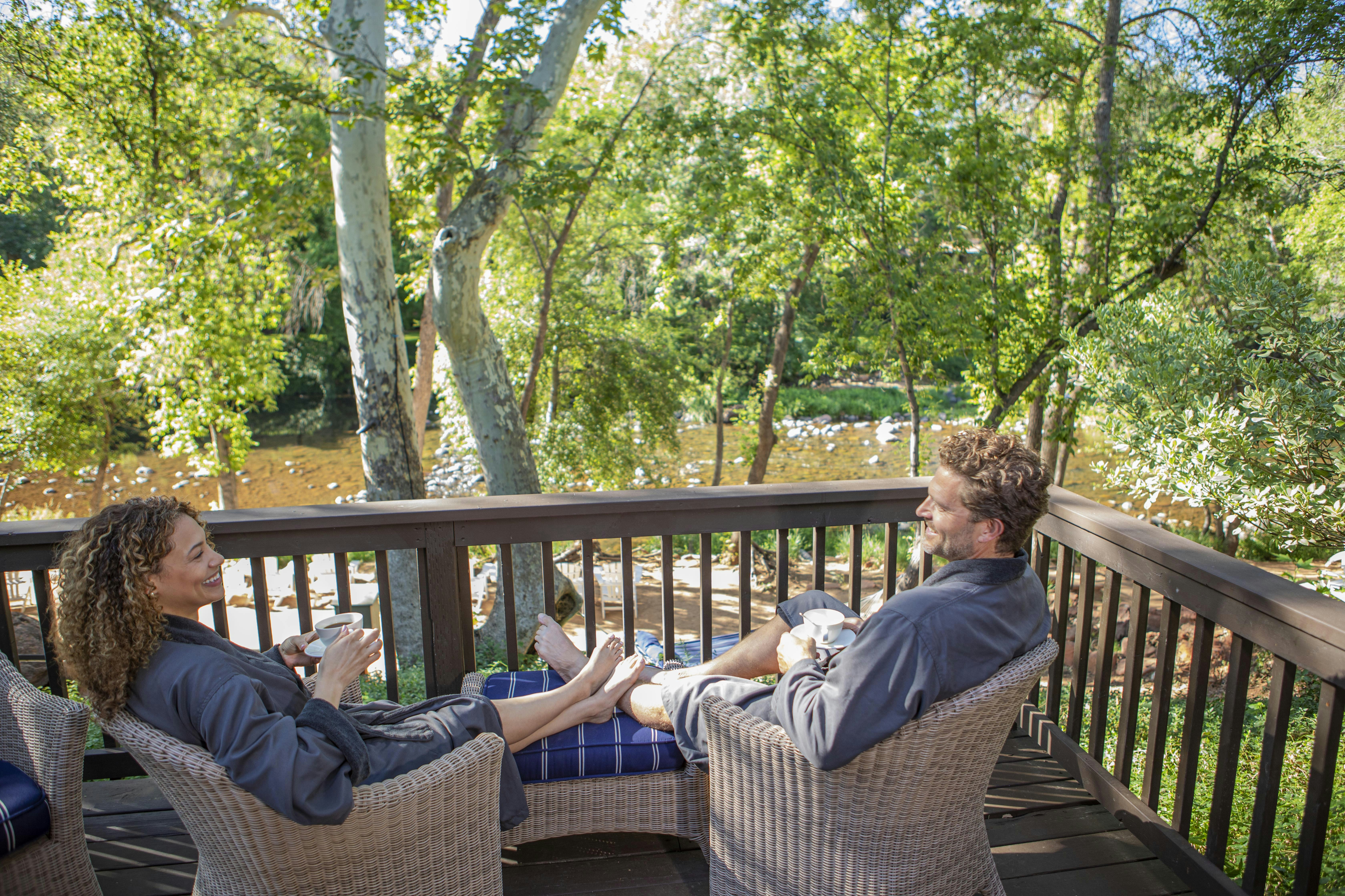 Creekside Cottage - Deck