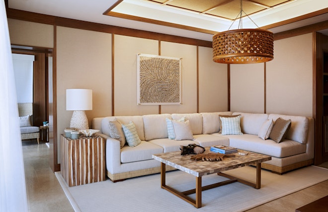 Spa Pool Villa - Living Room