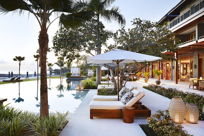 Swimming Pool at Night