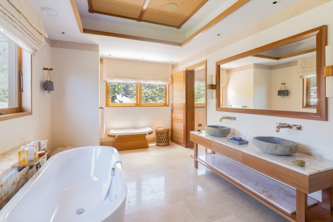 Deluxe Suite Mountain View - Bathroom