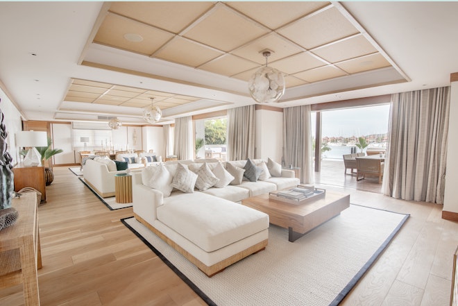 The comfort of your own living room