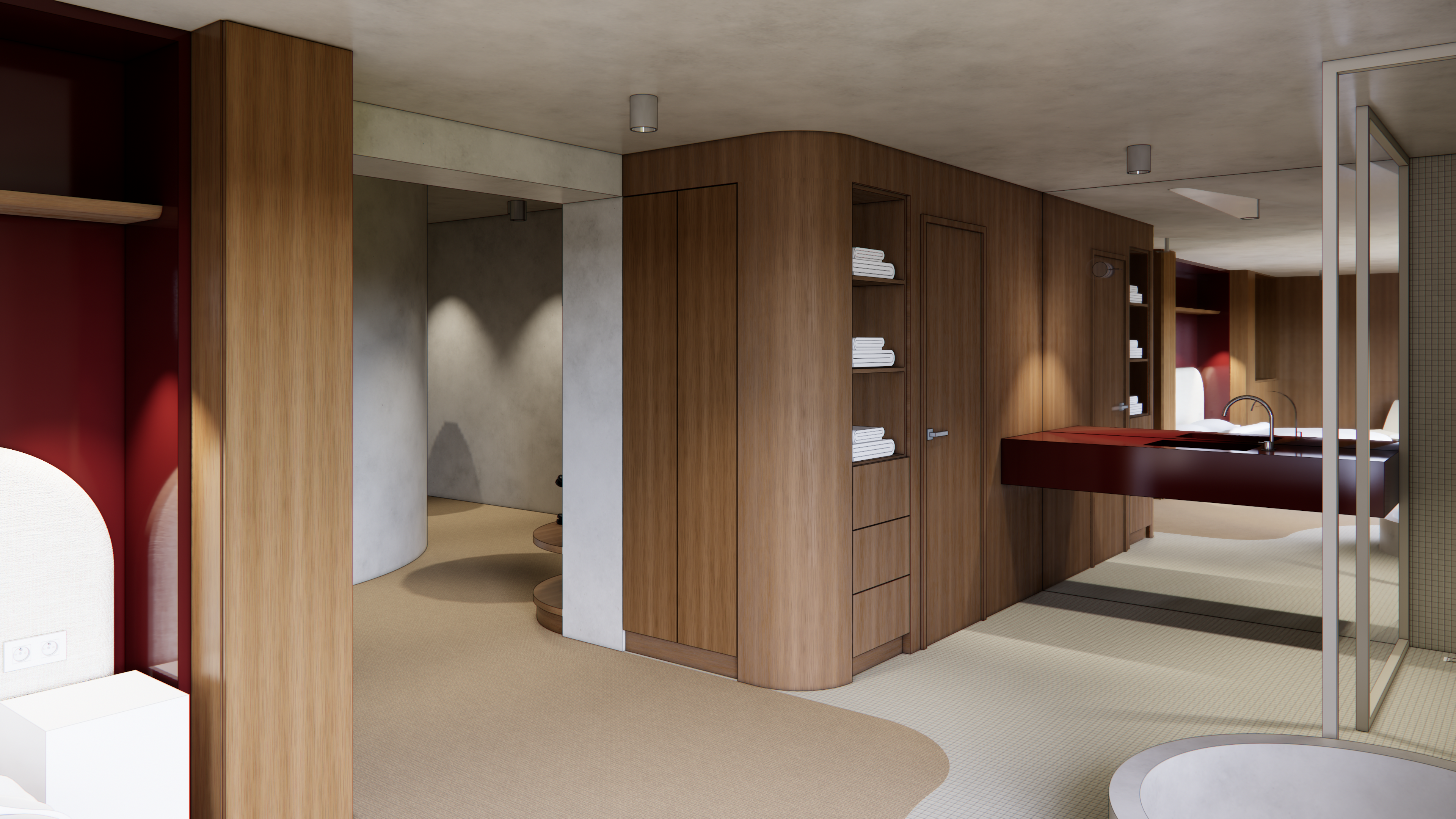 Velvet Moondust Junior Wellness Suite with Private Garden - Bathroom