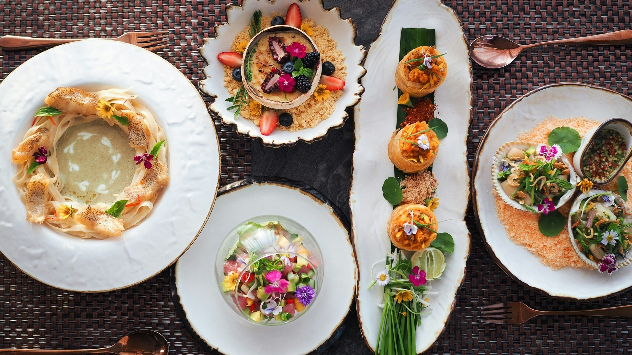 Dinner Course by Zaffiro Restaurant