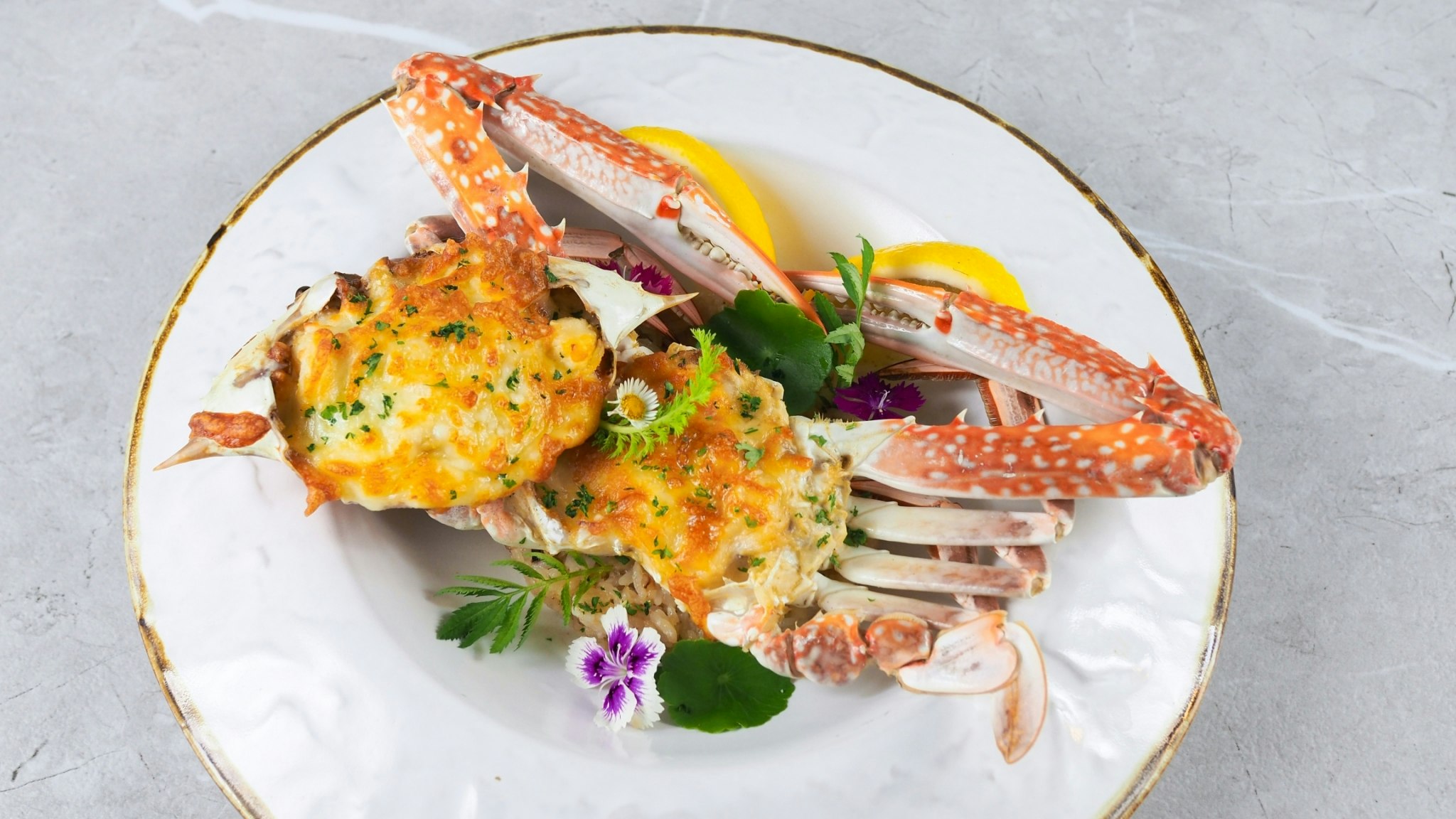 Thermidor Buttered Crab