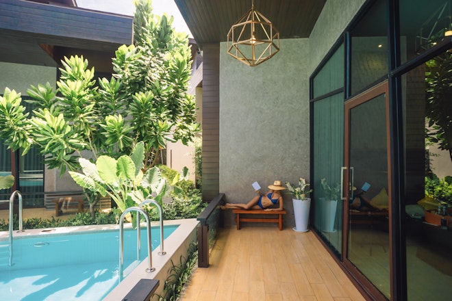 Deluxe Pool Villa with Pool Access - Terrace