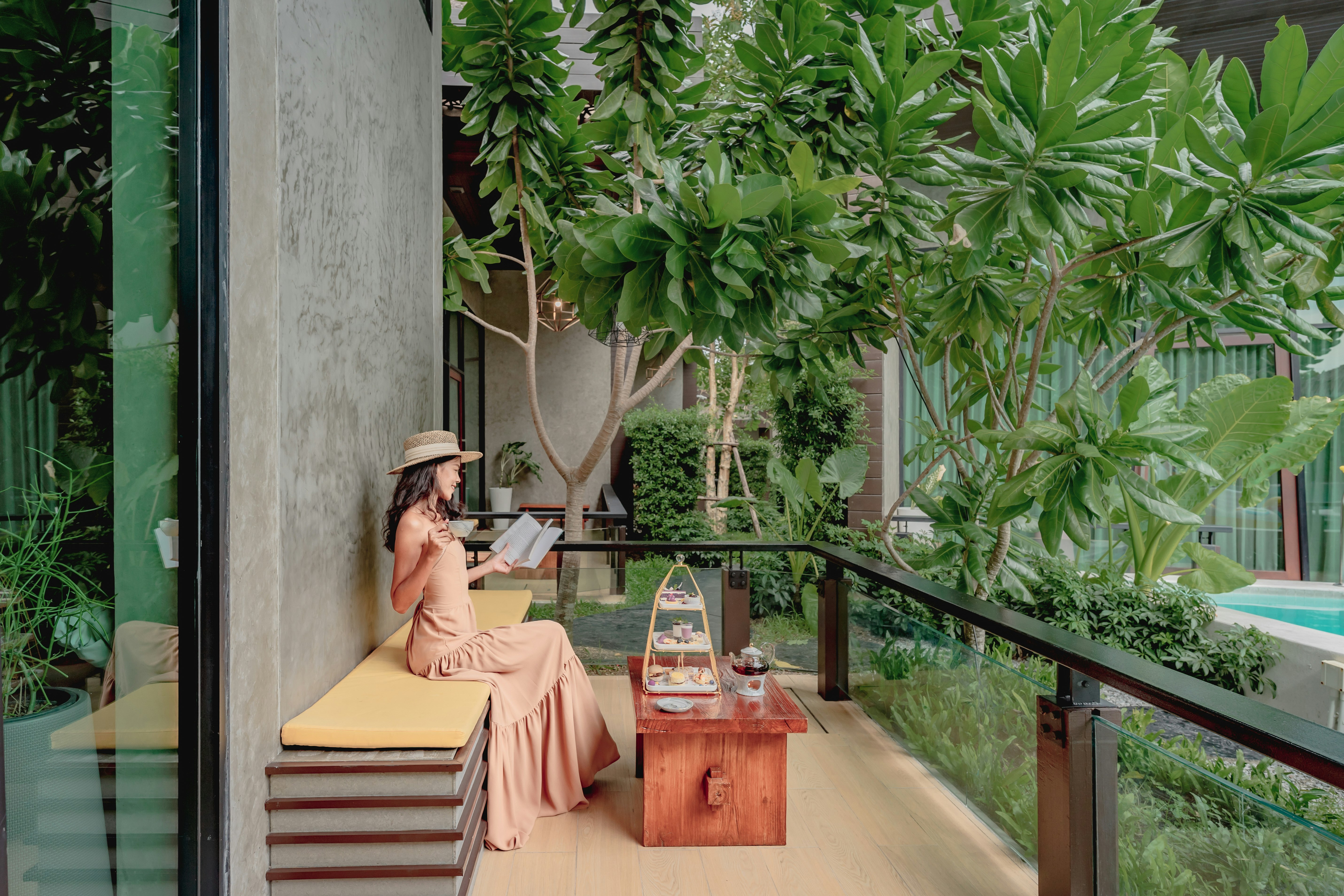 Deluxe Pool Villa with Pool Access - Afternoon Tea