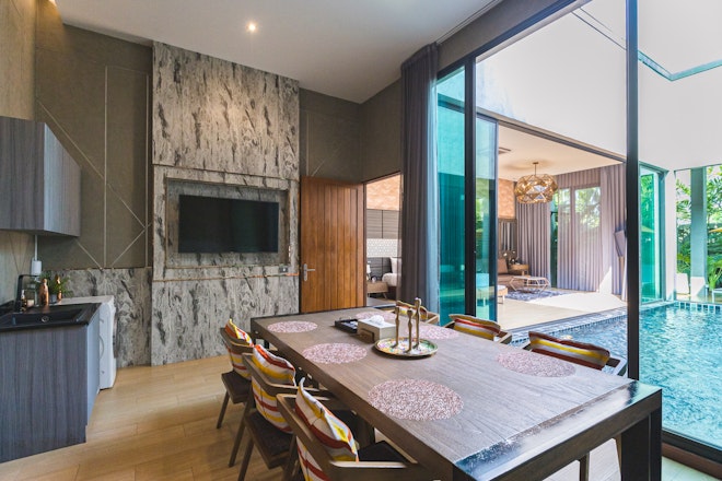 Three-Bedroom Villa Suite - Dining Area