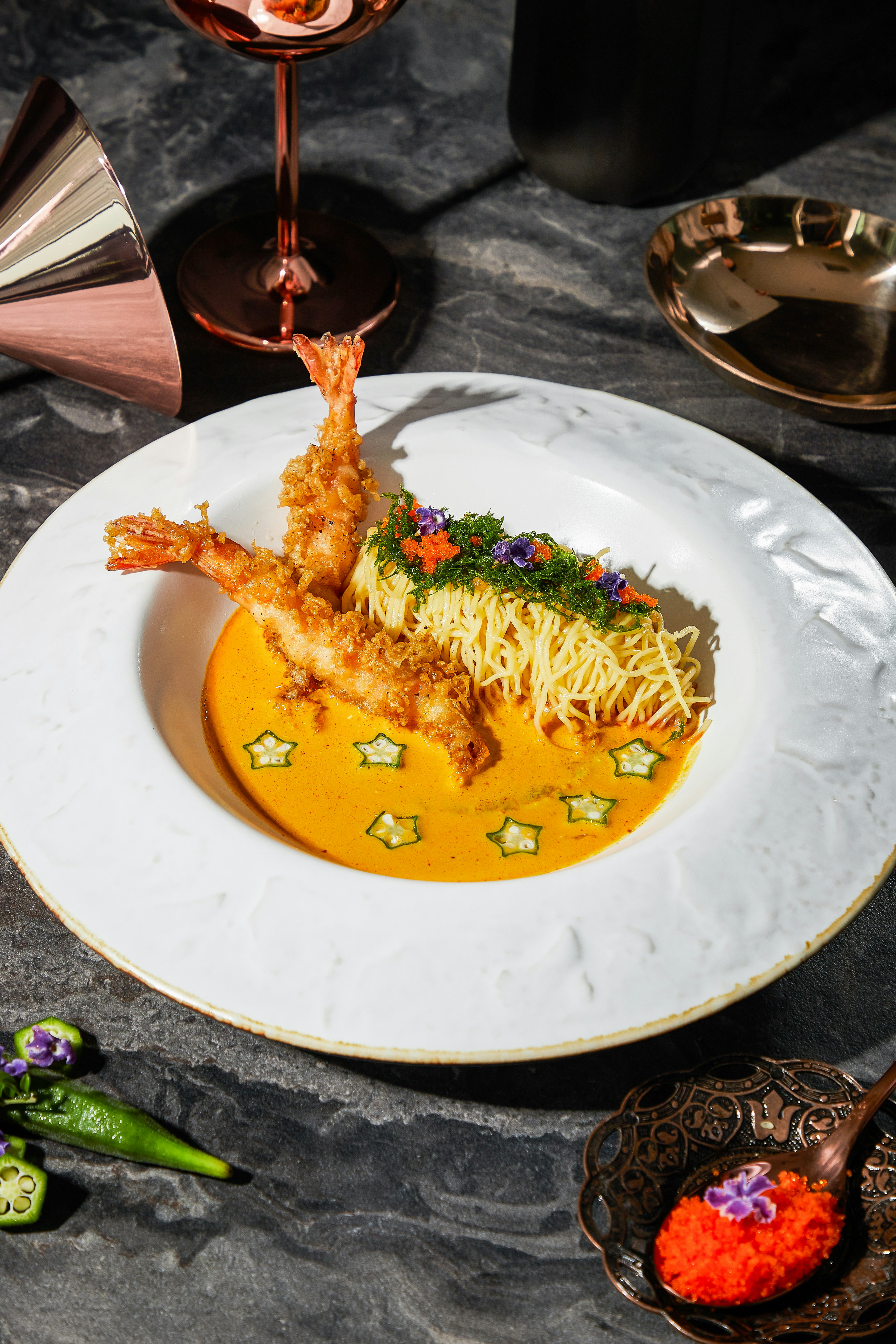 Gaeng Som Bisque Noodles