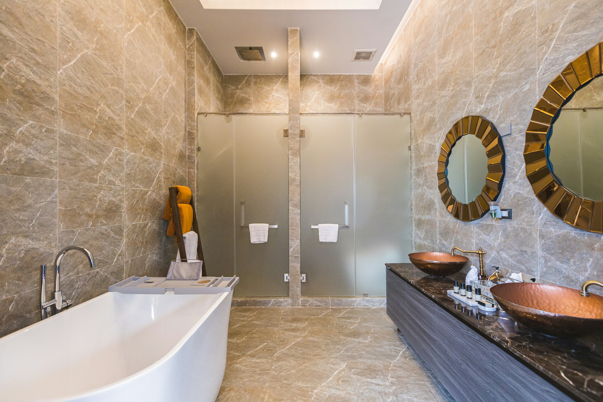 Three-Bedroom Villa Suite - Bathroom