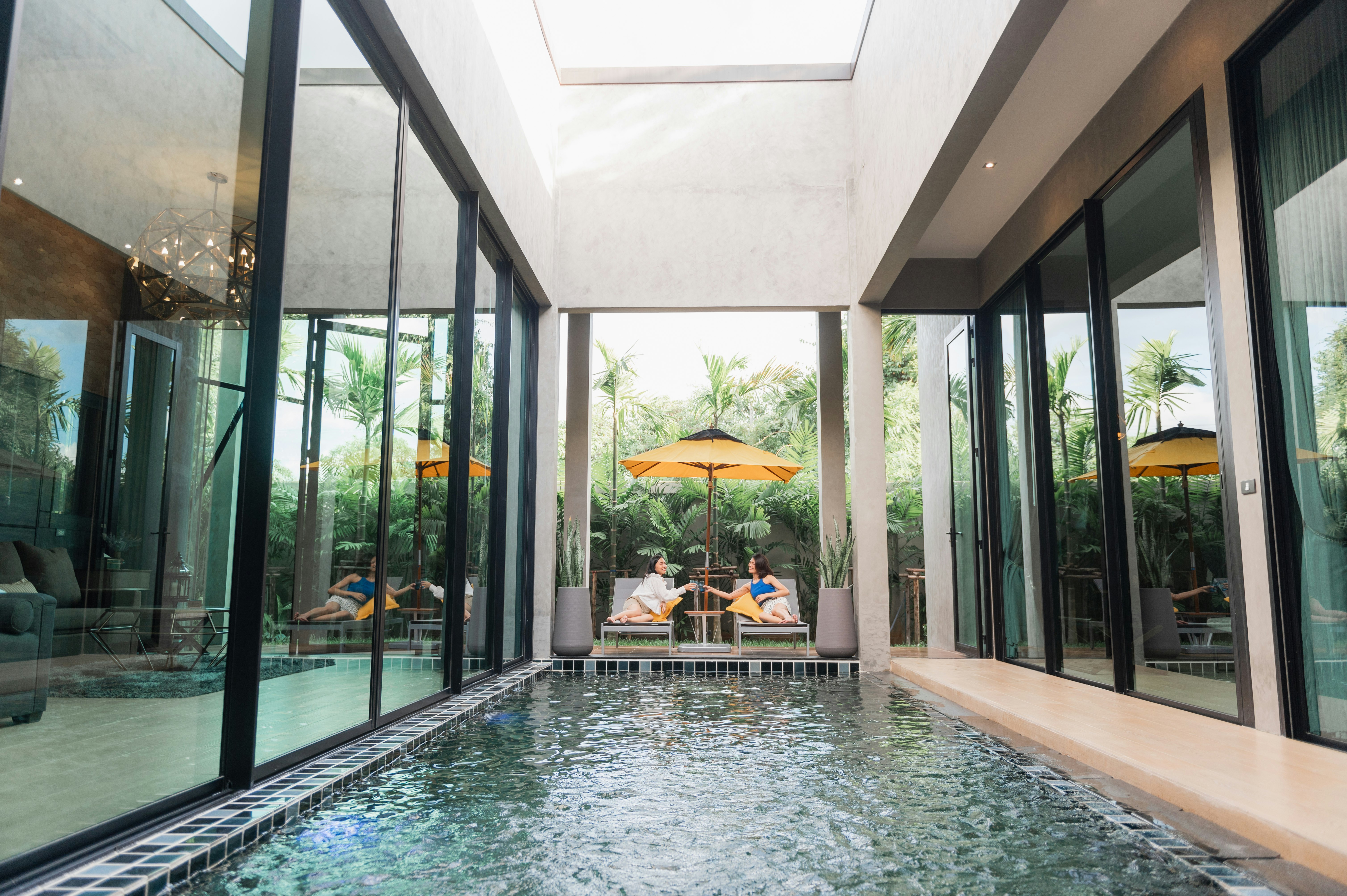 Three-Bedroom Villa Suite - Pool