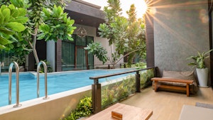 Deluxe Pool Villa with Pool Access  - Patio
