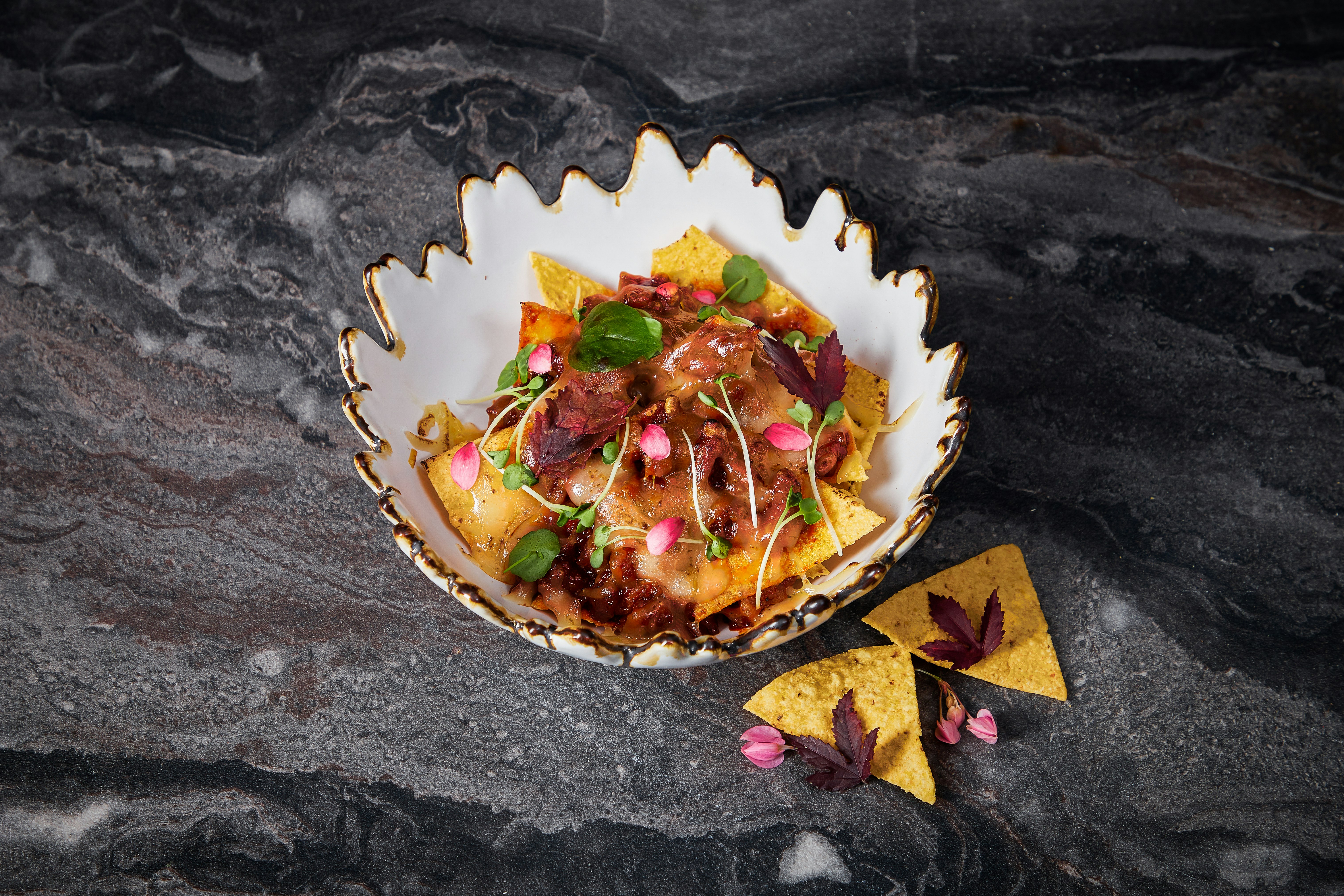 Gochujang Beef Nachos