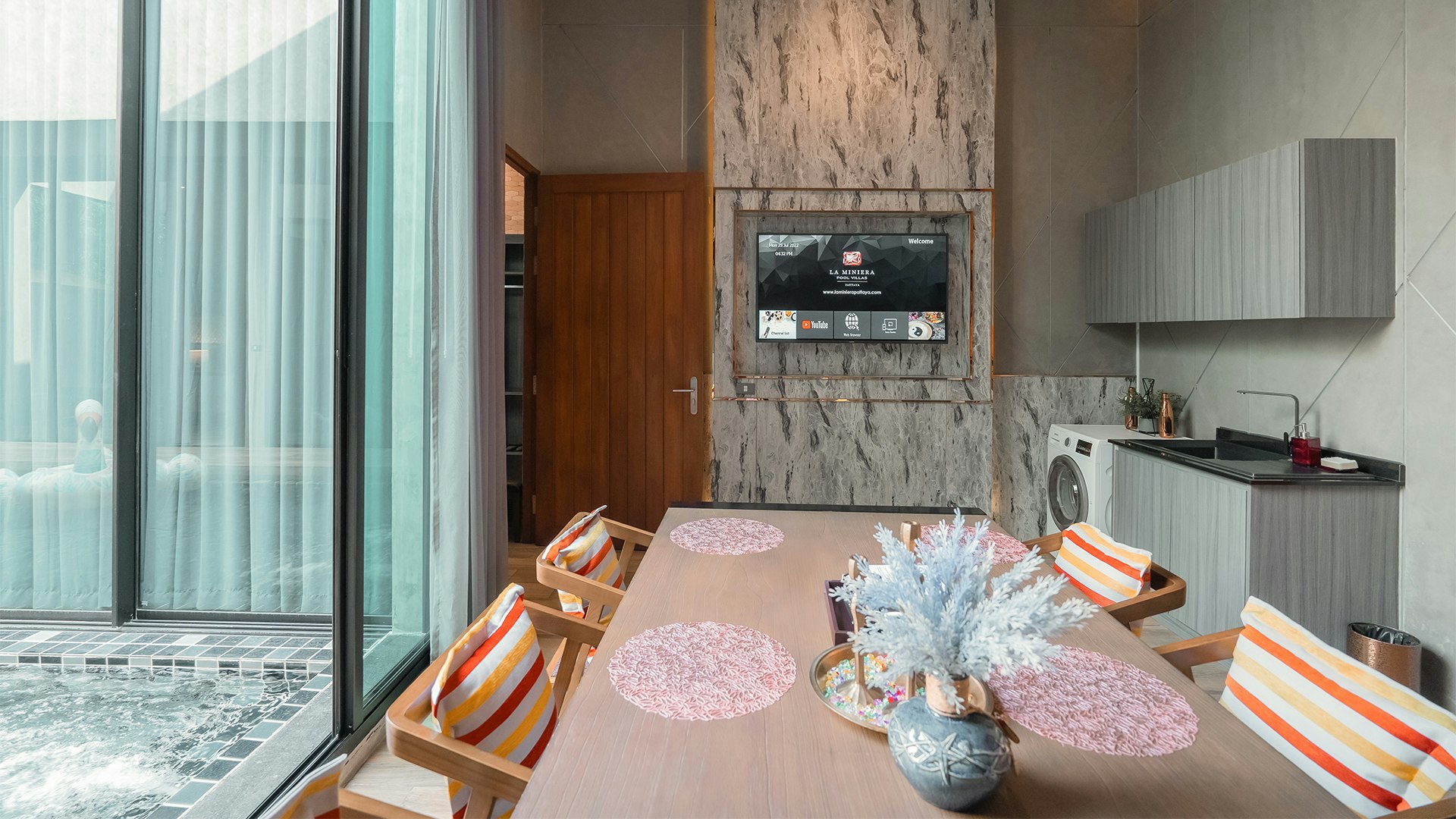 Three-Bedroom Villa Suite - Dining Area